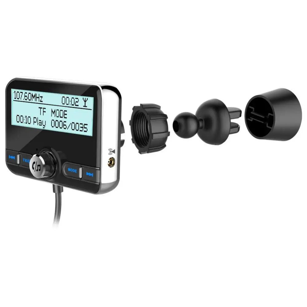 USB Car Charger FM Transmitter Bluetooth 5.0 Coche Adapter Wireless Handsfree Audio Receiver MP3 Player Auto Accessories
USB Car Charger FM Transmitter Bluetooth 5.0 Coche Adapter Wireless Handsfree Audio Receiver MP3 Player Auto Accessories