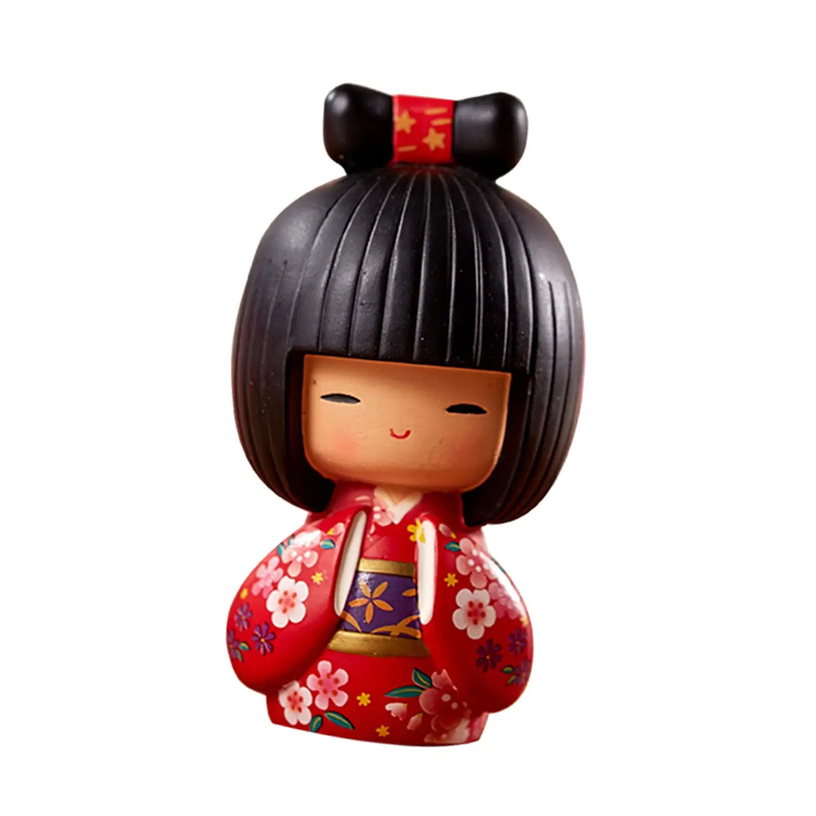 Resin Kokeshi Doll Beautiful Color Sculpture for Home Accent Desktop Decor
Resin Kokeshi Doll Beautiful Color Sculpture for Home Accent Desktop Decor