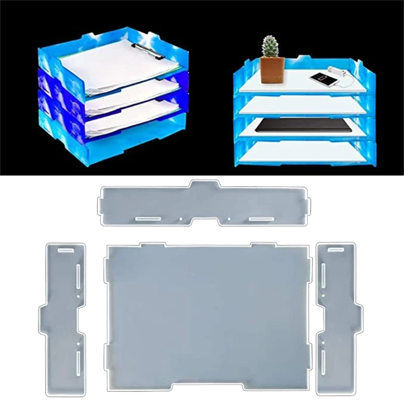 Rectangle Storage Container Resin Mold for Jewelry Cosmetics Crafts Organizer X3UD
Rectangle Storage Container Resin Mold for Jewelry Cosmetics Crafts Organizer X3UD