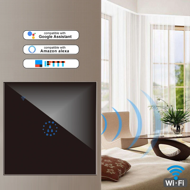 UK Wifi Boiler Smart Switch Touch Panel Voice Remote Control Timer Outdoor Water Heater Switches Work with Alexa Home
UK Wifi Boiler Smart Switch Touch Panel Voice Remote Control Timer Outdoor Water Heater Switches Work with Alexa Home