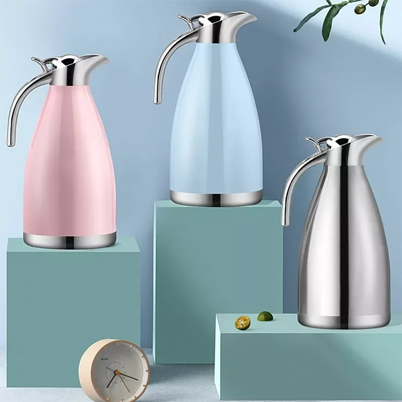 Portable Insulation Kettle 304 Stainless Steel Large Capacity Household Thermal Coffee Tea Insulation Pot Heat Kettle
Portable Insulation Kettle 304 Stainless Steel Large Capacity Household Thermal Coffee Tea Insulation Pot Heat Kettle