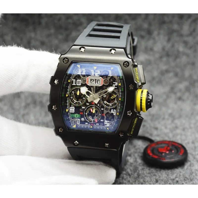 

Men's Watches 2023 Top Luxury Brand Men Mechanical Wristwatches Automatic Watch For Men RM Clock Montre Homme