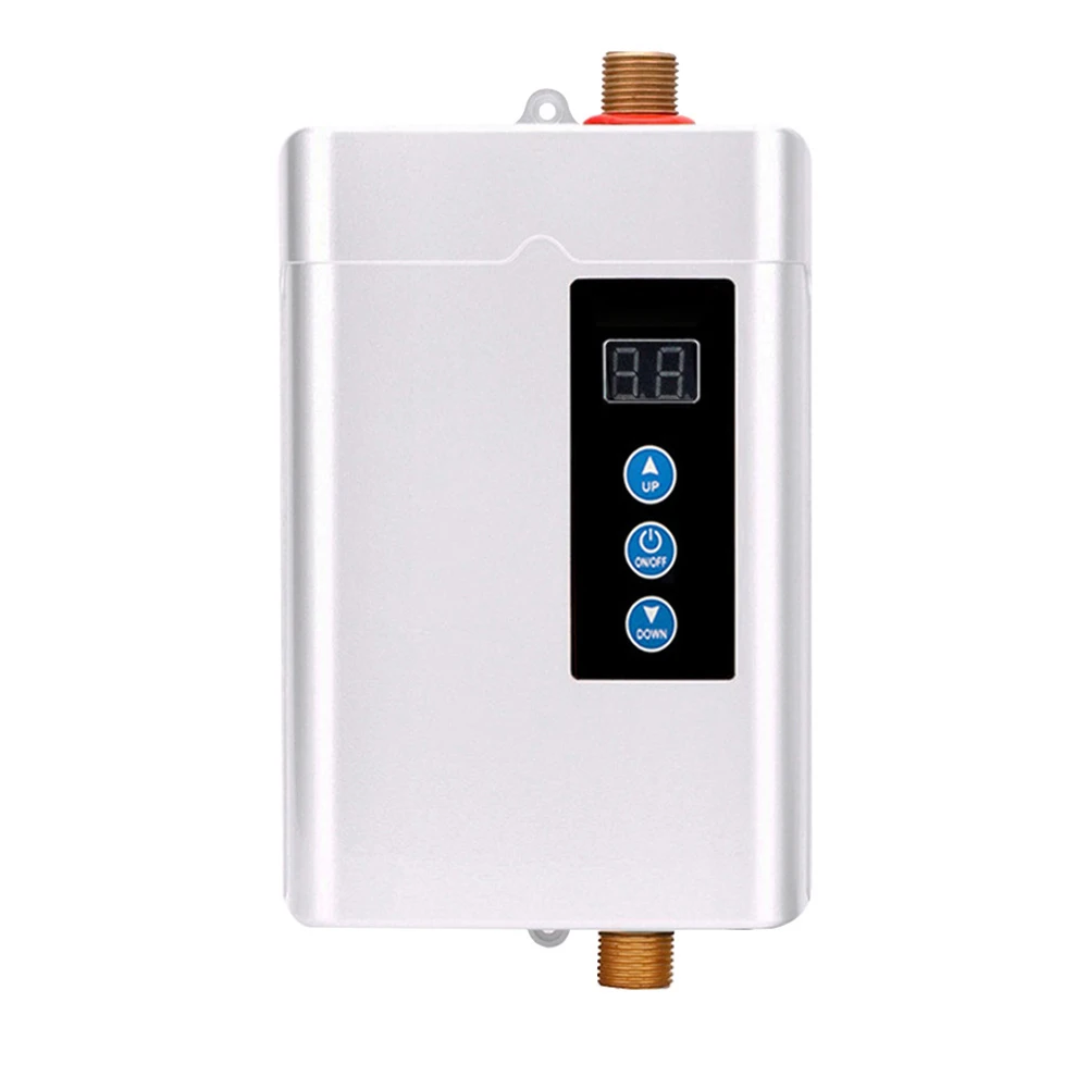 4000W Bathroom Water Heater Tankless Hot Water Heater Electric Shower Portable Instant Boiler 30-55 ℃ Range Home Supplies
4000W Bathroom Water Heater Tankless Hot Water Heater Electric Shower Portable Instant Boiler 30-55 ℃ Range Home Supplies