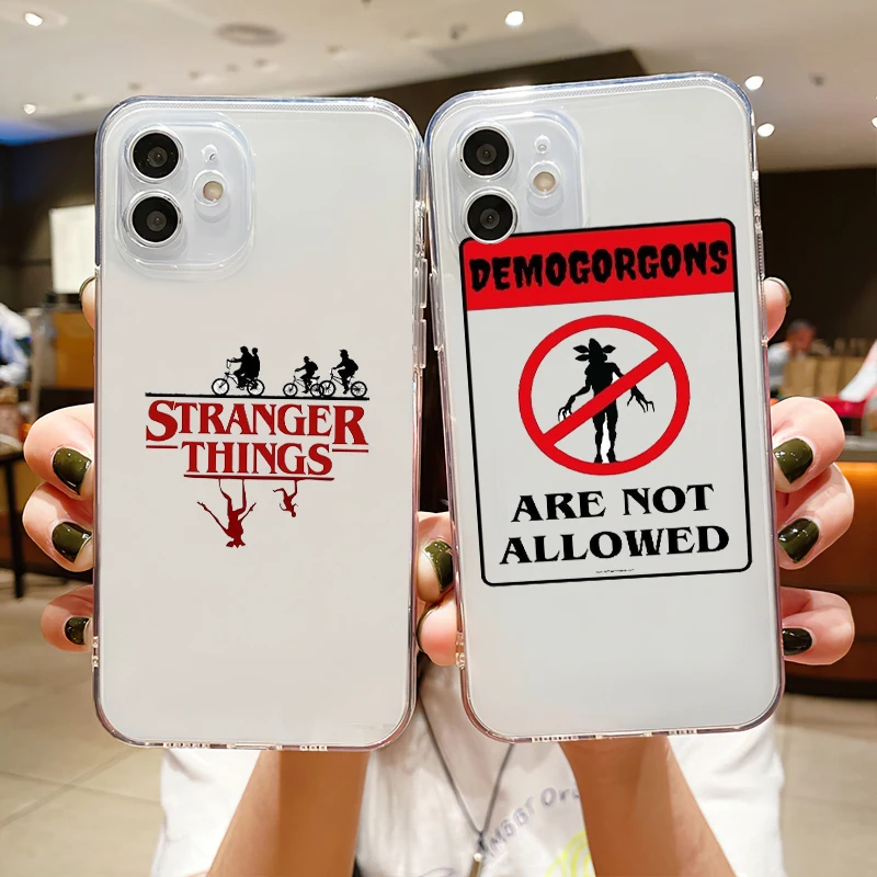 Stranger Things Phone Cases For iPhone SE 2020 6 6S 7 8 11 12 13 Mini Plus X XS XR Pro Max Transparent Shell Funda
Stranger Things Phone Cases For iPhone SE 2020 6 6S 7 8 11 12 13 Mini Plus X XS XR Pro Max Transparent Shell Funda