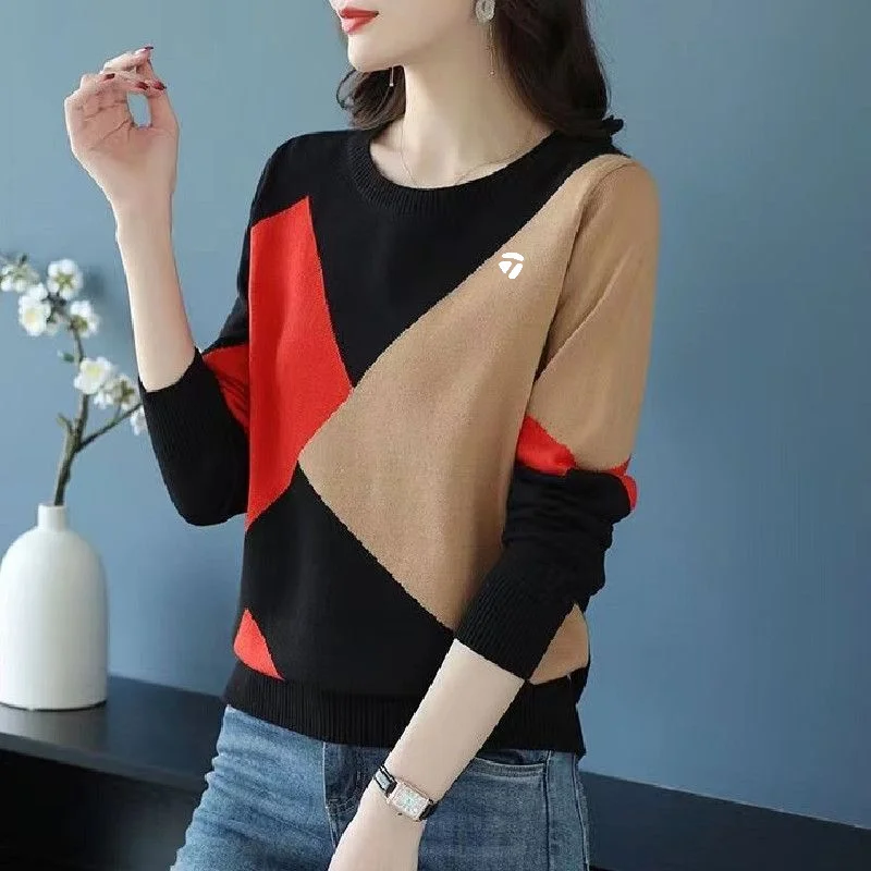 2023 Vintage Solid Color Elegant Loose Fashion Pullovers Casual Round Neck Asymmetrical Autumn Winter Thin Women's Clothing Bott 
2023 Vintage Solid Color Elegant Loose Fashion Pullovers Casual Round Neck Asymmetrical Autumn Winter Thin Women's Clothing Bott