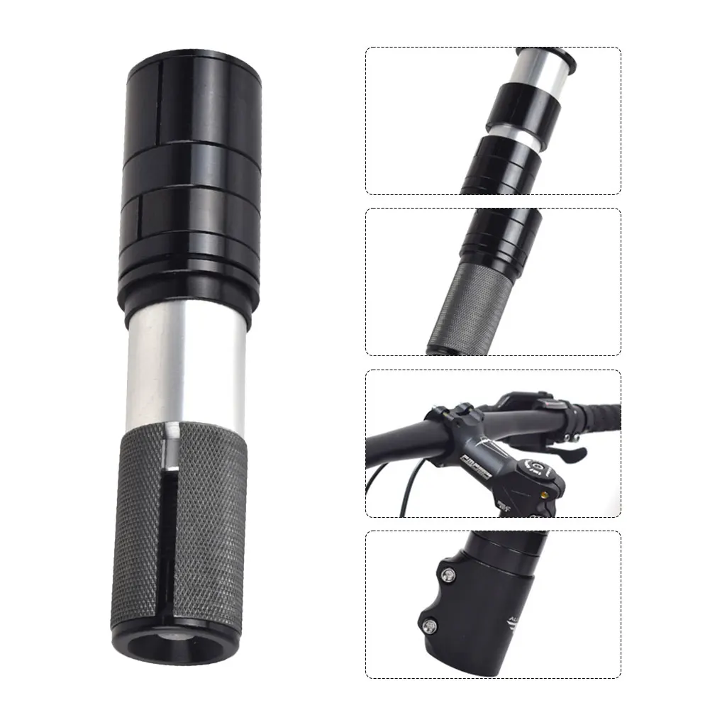 Bicycle Front Fork Extender Hidden Stem Increaser Aluminum Alloy Bike Fork Stem Riser Bicycle Accessories Parts
Bicycle Front Fork Extender Hidden Stem Increaser Aluminum Alloy Bike Fork Stem Riser Bicycle Accessories Parts