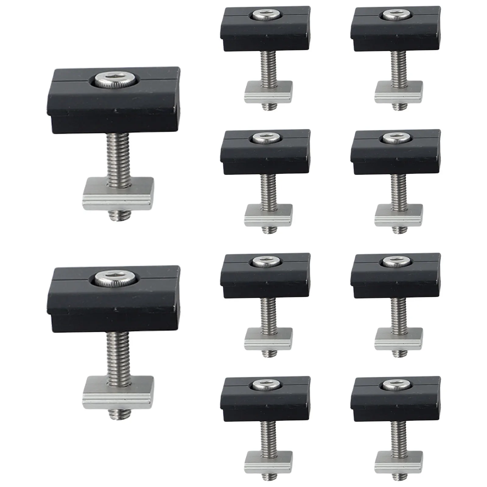 Clamps Middle Clamps Aquaculture Automotive 10set Abrasion Resistant Aluminium Alloy Middle Clamps Solar Fittings
Clamps Middle Clamps Aquaculture Automotive 10set Abrasion Resistant Aluminium Alloy Middle Clamps Solar Fittings