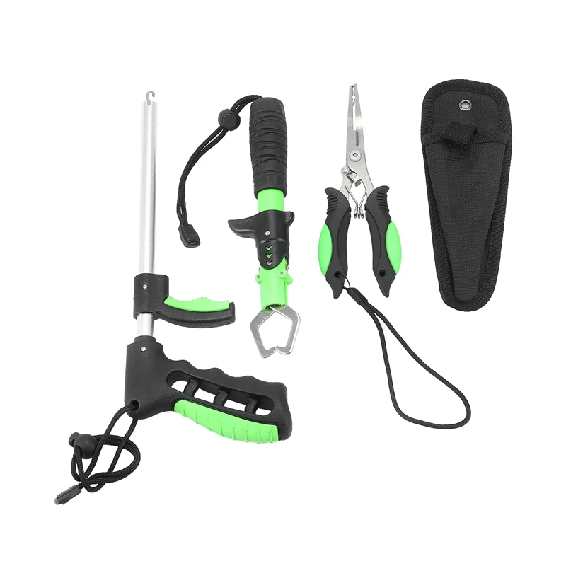 Quality Fishing Plier, Fish Lip Gripper, Hook Remover Kit - Corrosion Resistant & EVA Handle, Premium Fishing Tool Set
Quality Fishing Plier, Fish Lip Gripper, Hook Remover Kit - Corrosion Resistant & EVA Handle, Premium Fishing Tool Set