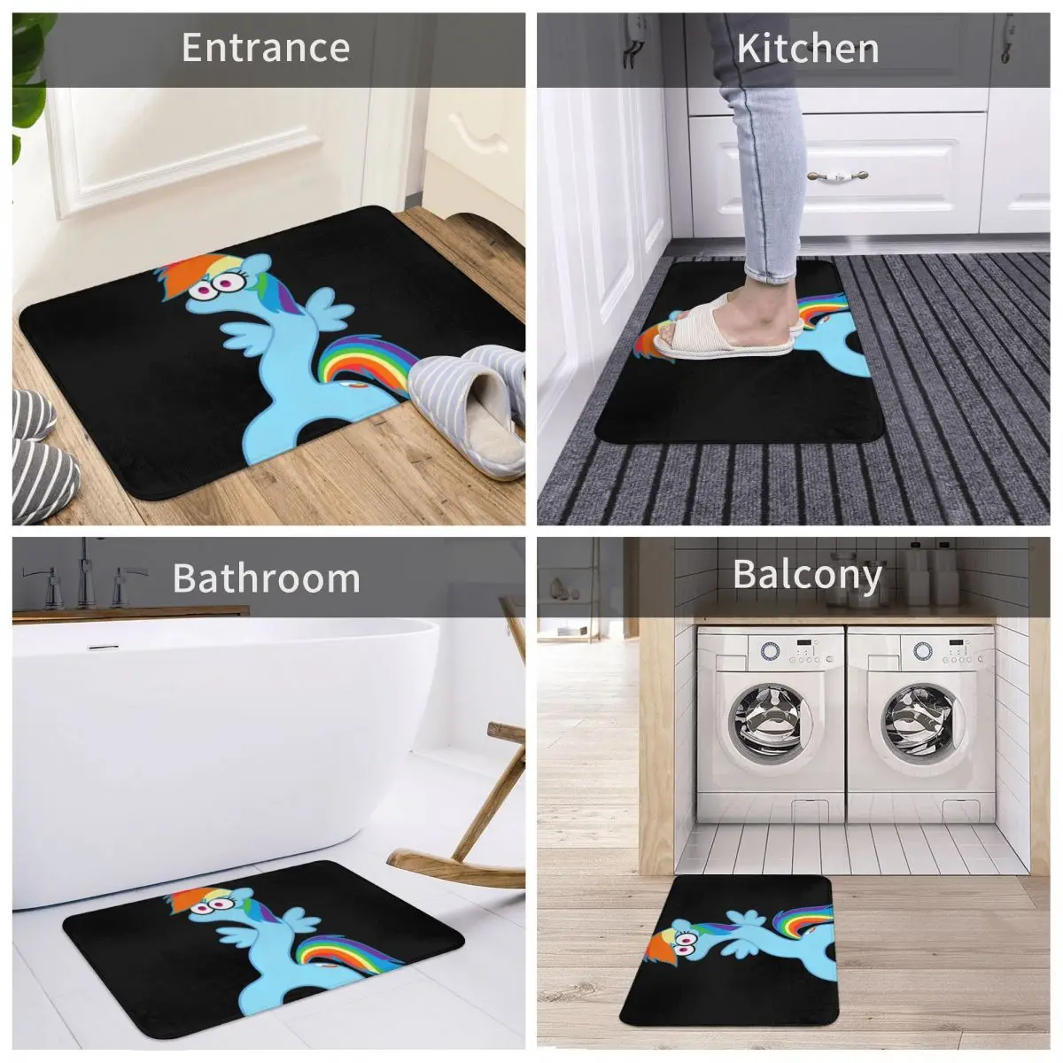 Классический коврик для ванной Rainbow Dash Wiggle Worm, декоративный 3D коврик, коврик, Придверный коврик, нескользящий коврик для входа, гостиной, дом...
Классический коврик для ванной Rainbow Dash Wiggle Worm, декоративный 3D коврик, коврик, Придверный коврик, нескользящий коврик для входа, гостиной, дом...
