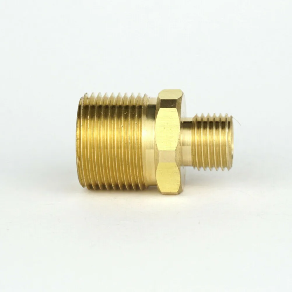 High Pressure Washer Adapter Brass M22 X1,5 AG X 1/4\" Universal Connector Hose Pipe Adapter
High Pressure Washer Adapter Brass M22 X1,5 AG X 1/4\" Universal Connector Hose Pipe Adapter