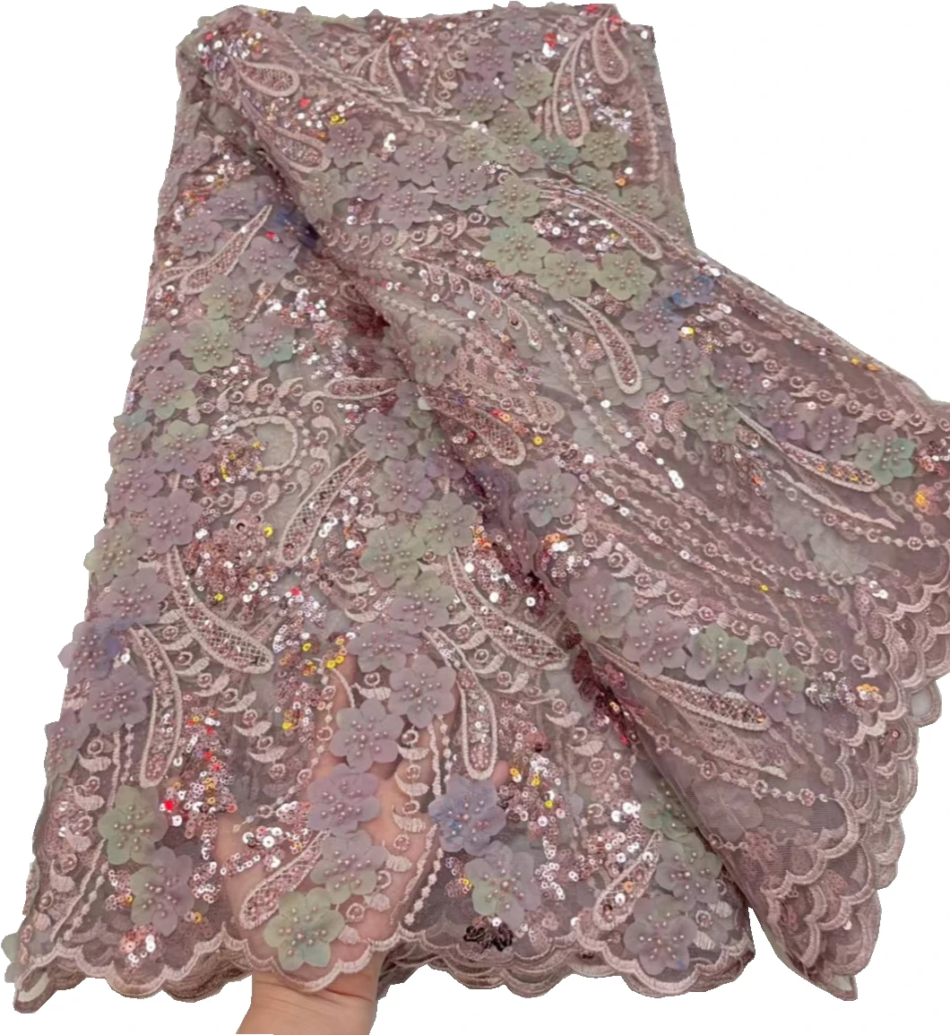 2022Latest Classic Fabric High Quality Elegant 3D Appliqué African French Tulle Lace With Beads For Wedding Dress NN675_E
2022Latest Classic Fabric High Quality Elegant 3D Appliqué African French Tulle Lace With Beads For Wedding Dress NN675_E