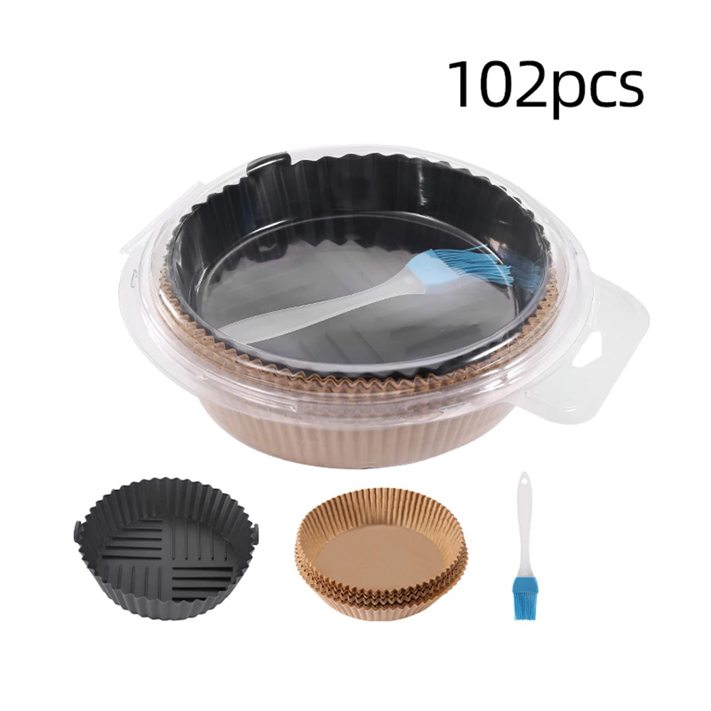 NEW AirFryer Silicone Pot+Disposable Paper Air Fryers Oven Baking Tray Fried Pizza Chicken Basket Mat Round Liner Baking Tool
NEW AirFryer Silicone Pot+Disposable Paper Air Fryers Oven Baking Tray Fried Pizza Chicken Basket Mat Round Liner Baking Tool