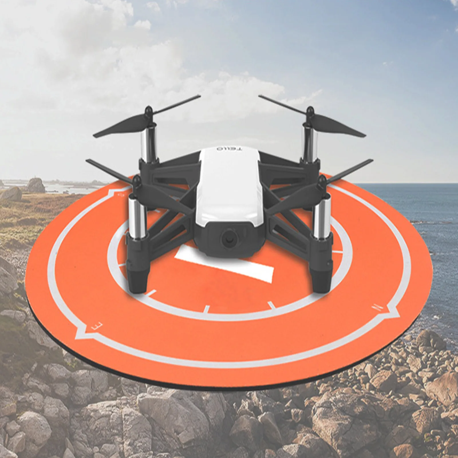 

1PCS Round Foldable Landing Pad Mini 25cm Drone Parking Apron Pad for Mini 3 Pro/2/SE/Spark/Mavic Air Drone Accessories Cup Pad