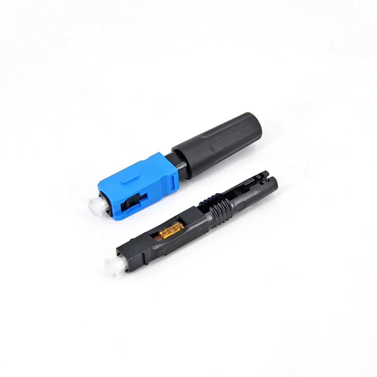 China Factory FTTH SC UPC Field Assembly Quick Connector Fast Wire Connector Fast Connector for Drop Cable
China Factory FTTH SC UPC Field Assembly Quick Connector Fast Wire Connector Fast Connector for Drop Cable