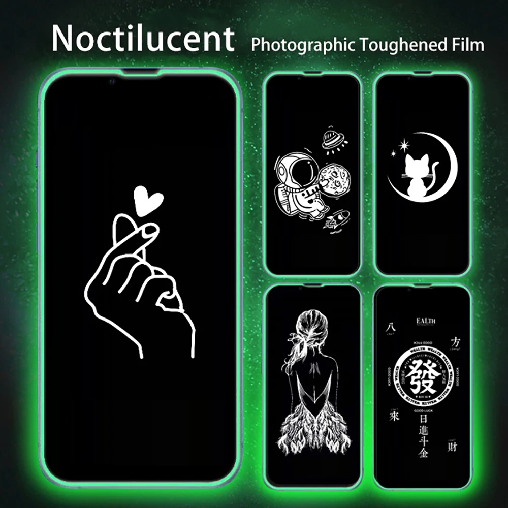 Noctilucent Screen Protector For iPhone 14 Plus 13 12 11 Pro Max Tempered Glass Film For iPhone X XR XS Max Private Full Cover
Noctilucent Screen Protector For iPhone 14 Plus 13 12 11 Pro Max Tempered Glass Film For iPhone X XR XS Max Private Full Cover