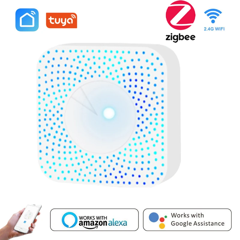 Tuya Wifi Smart Air Quality Monitor CO2 Sensor Temperature Humidity Meter VOC HCHO PM2.5 Gas Detector Automation Alarm Dector
Tuya Wifi Smart Air Quality Monitor CO2 Sensor Temperature Humidity Meter VOC HCHO PM2.5 Gas Detector Automation Alarm Dector