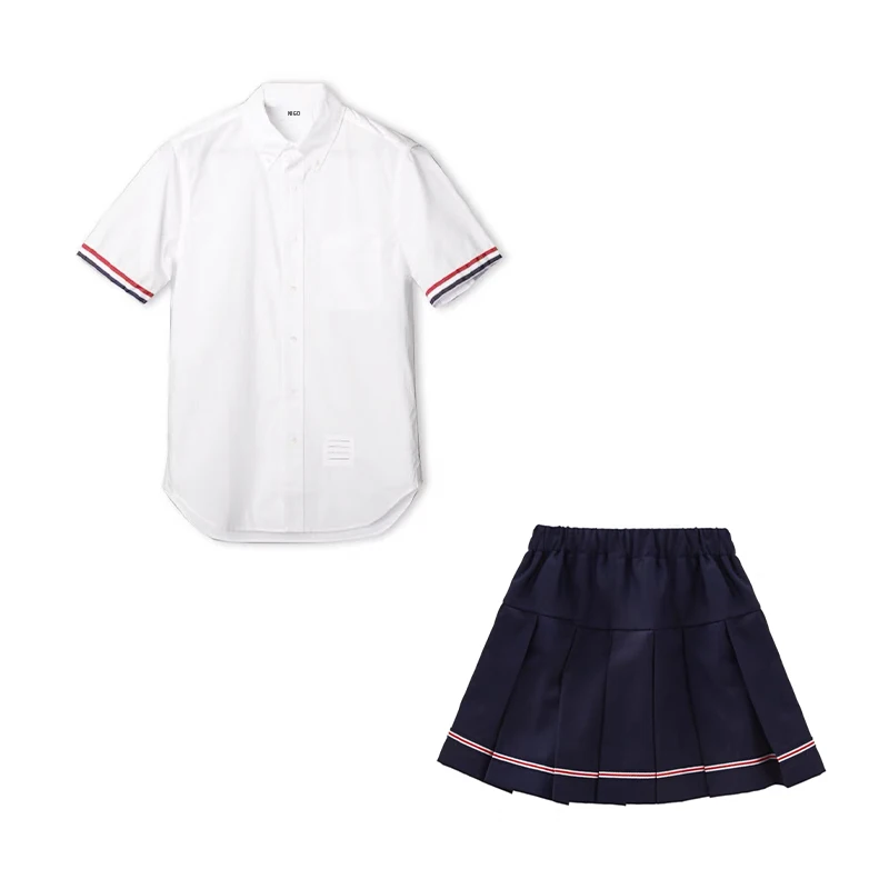 Летняя рубашка с коротким рукавом и юбка для девочек NIGO # nigo34895
Летняя рубашка с коротким рукавом и юбка для девочек NIGO # nigo34895