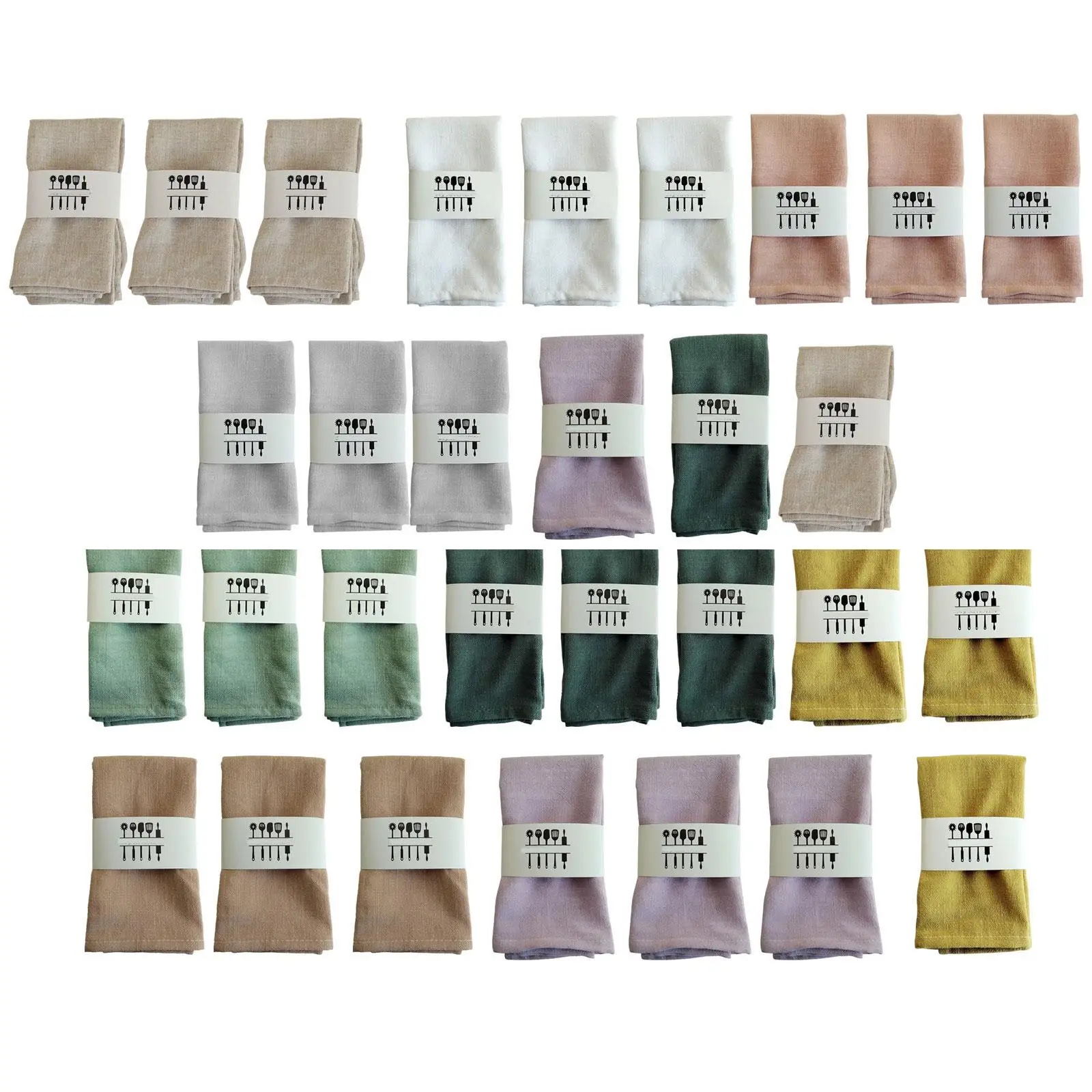 3 шт., многоразовые тканевые коврики для тарелок
3 шт., многоразовые тканевые коврики для тарелок