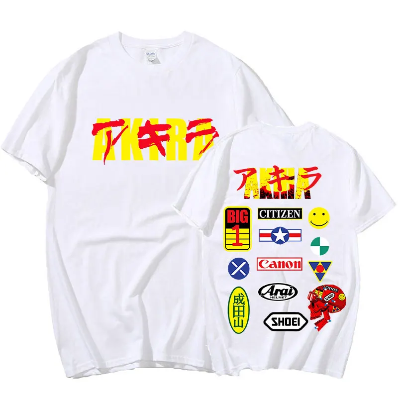 Harajuku Funny Anime Akira Kaneda Shotaor Cosplay T Shirt Tops Cartoon Graphic T-shirts Oversized Hip Hop T-Shirt Male Cool
Harajuku Funny Anime Akira Kaneda Shotaor Cosplay T Shirt Tops Cartoon Graphic T-shirts Oversized Hip Hop T-Shirt Male Cool