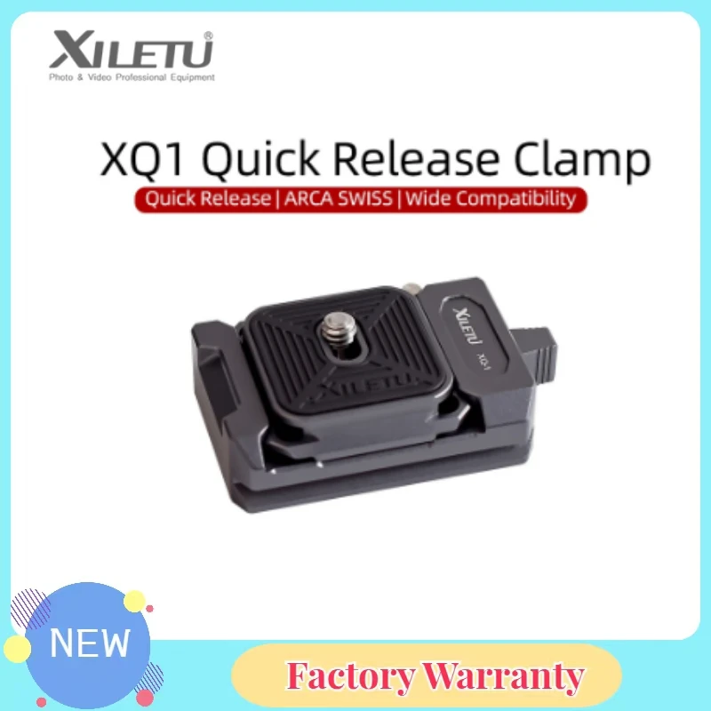 XILETU XQ1 Arca Swiss Quick Release Plates Pads Clamp PQ38 Quick Switch Kit Stable Tripod Mount Adapter for DSLR Camera Monopods
XILETU XQ1 Arca Swiss Quick Release Plates Pads Clamp PQ38 Quick Switch Kit Stable Tripod Mount Adapter for DSLR Camera Monopods