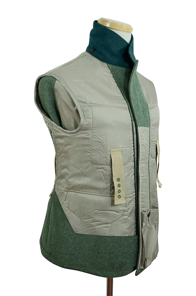 GUWA-097 WWII German M43 Modified Heer EM fieldgrey wool tunic Feldbluse 
GUWA-097 WWII German M43 Modified Heer EM fieldgrey wool tunic Feldbluse