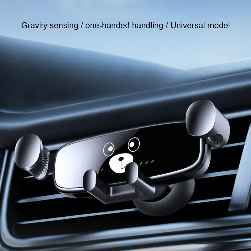 Dropshipping!! Car Phone Holder Multi-purpose Universal 360 Degree Rotation Cute Bear Air Vent Gravity Phone Stand for Driving
Dropshipping!! Car Phone Holder Multi-purpose Universal 360 Degree Rotation Cute Bear Air Vent Gravity Phone Stand for Driving