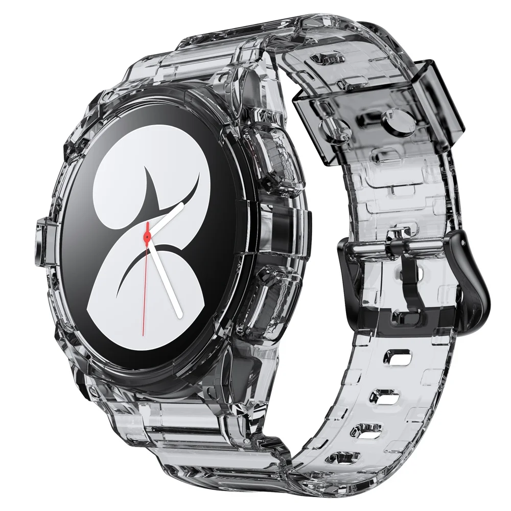 Ремешок прозрачный для Samsung Galaxy Watch 4 40 мм, мягкий прозрачный спортивный браслет и чехол для наручных часов, 44 мм
Ремешок прозрачный для Samsung Galaxy Watch 4 40 мм, мягкий прозрачный спортивный браслет и чехол для наручных часов, 44 мм