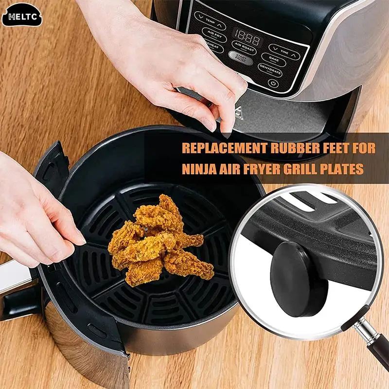 4Pcs/lot Black Air Fryer Rubber Bumpers Tip Replacement Cap Cover For Air Fryer Grill Pan Rubber Bumpers Kitchen Tool Wholesale
4Pcs/lot Black Air Fryer Rubber Bumpers Tip Replacement Cap Cover For Air Fryer Grill Pan Rubber Bumpers Kitchen Tool Wholesale