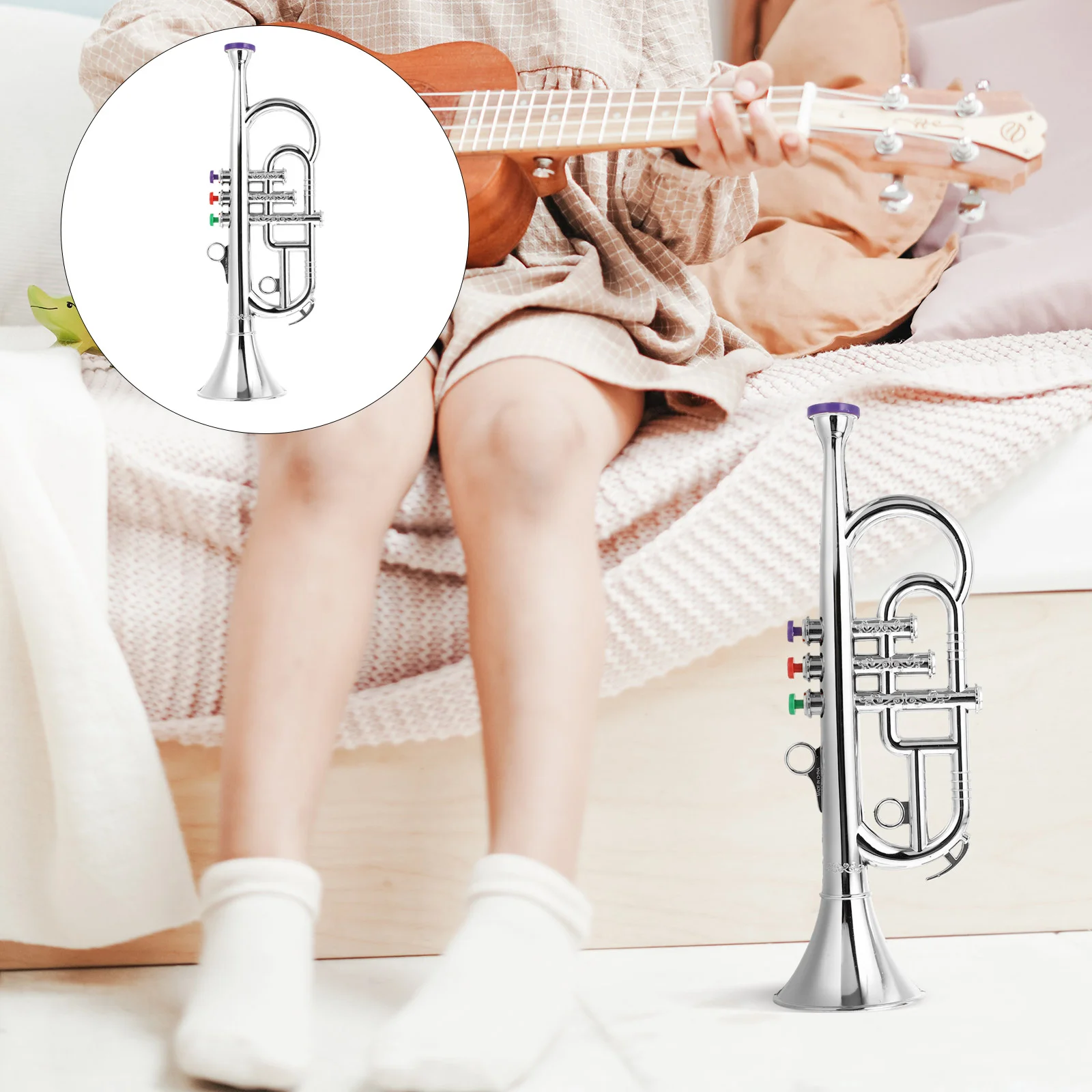 Musical Instrument Saxophone Model Child Toys Kids ABS Plastic Practical Simulation
Musical Instrument Saxophone Model Child Toys Kids ABS Plastic Practical Simulation