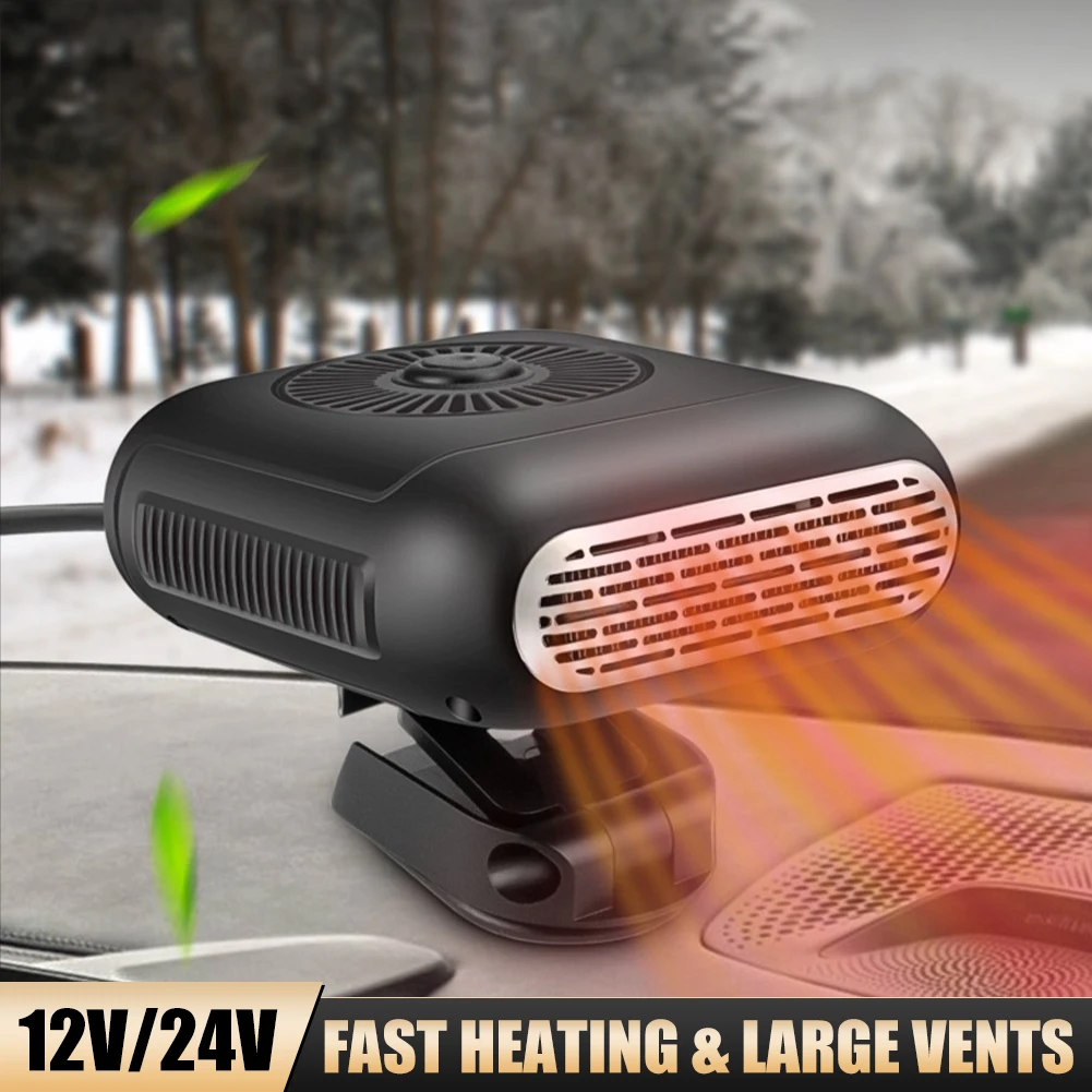 Car Heater 12V/24V Heating and Cooling Fan 360-Degree Adjustable Windshield Defroster Winter Warm Auto Dashboard Air Heating Fan
Car Heater 12V/24V Heating and Cooling Fan 360-Degree Adjustable Windshield Defroster Winter Warm Auto Dashboard Air Heating Fan