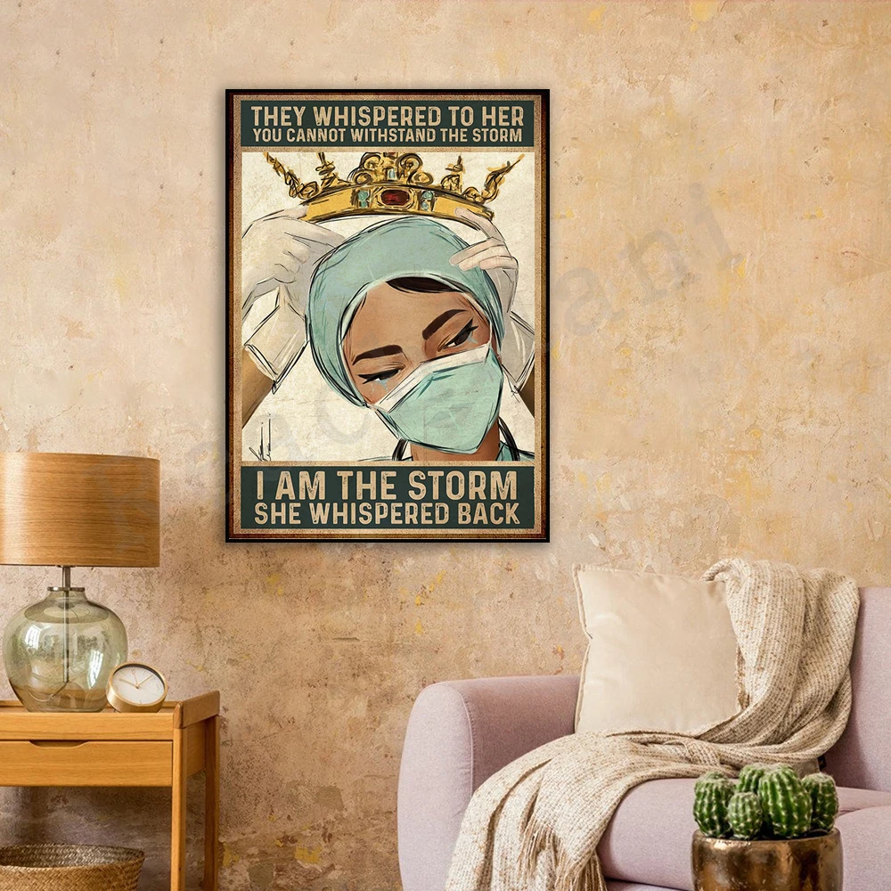 Nurse Poster, Nursing Vintage Poster, They Whispered To Her You Cannot Withstand The Storm I Am The Storm Art She Whispered Back
Nurse Poster, Nursing Vintage Poster, They Whispered To Her You Cannot Withstand The Storm I Am The Storm Art She Whispered Back
