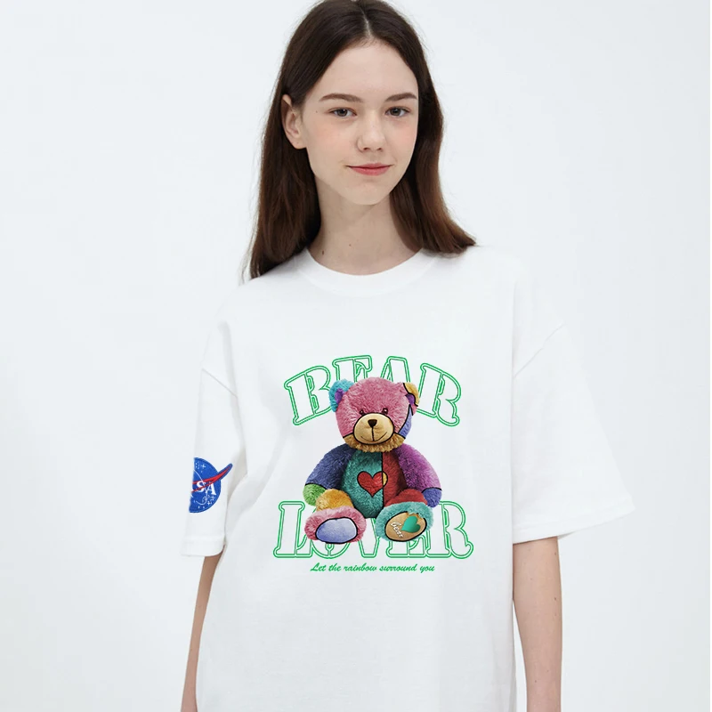 Tide Brand Harajuku T-shirt Men's Summer Couple Cotton Tee Joint High Street Cotton Europe and America Loose Short-sleeved
Tide Brand Harajuku T-shirt Men's Summer Couple Cotton Tee Joint High Street Cotton Europe and America Loose Short-sleeved
