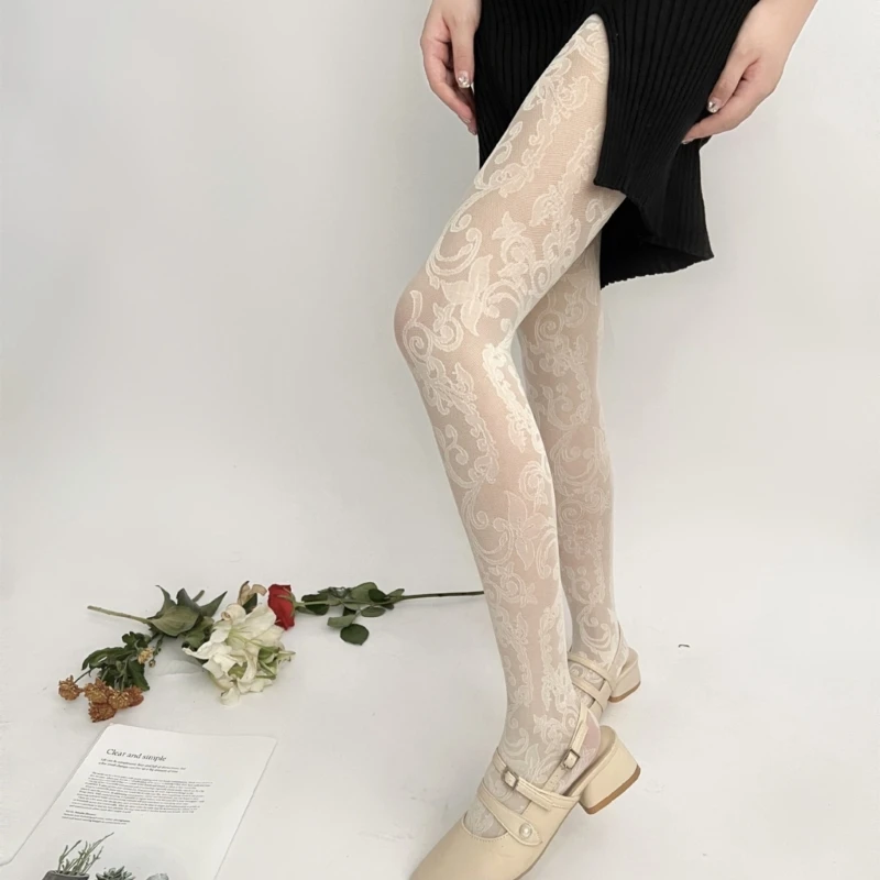Sexy Women Lingerie Stockings Adult Rose Pattern Transparents Tight High Pantyhose Party Nightclub Sheer Stockings Deutscher Sti
Sexy Women Lingerie Stockings Adult Rose Pattern Transparents Tight High Pantyhose Party Nightclub Sheer Stockings Deutscher Sti