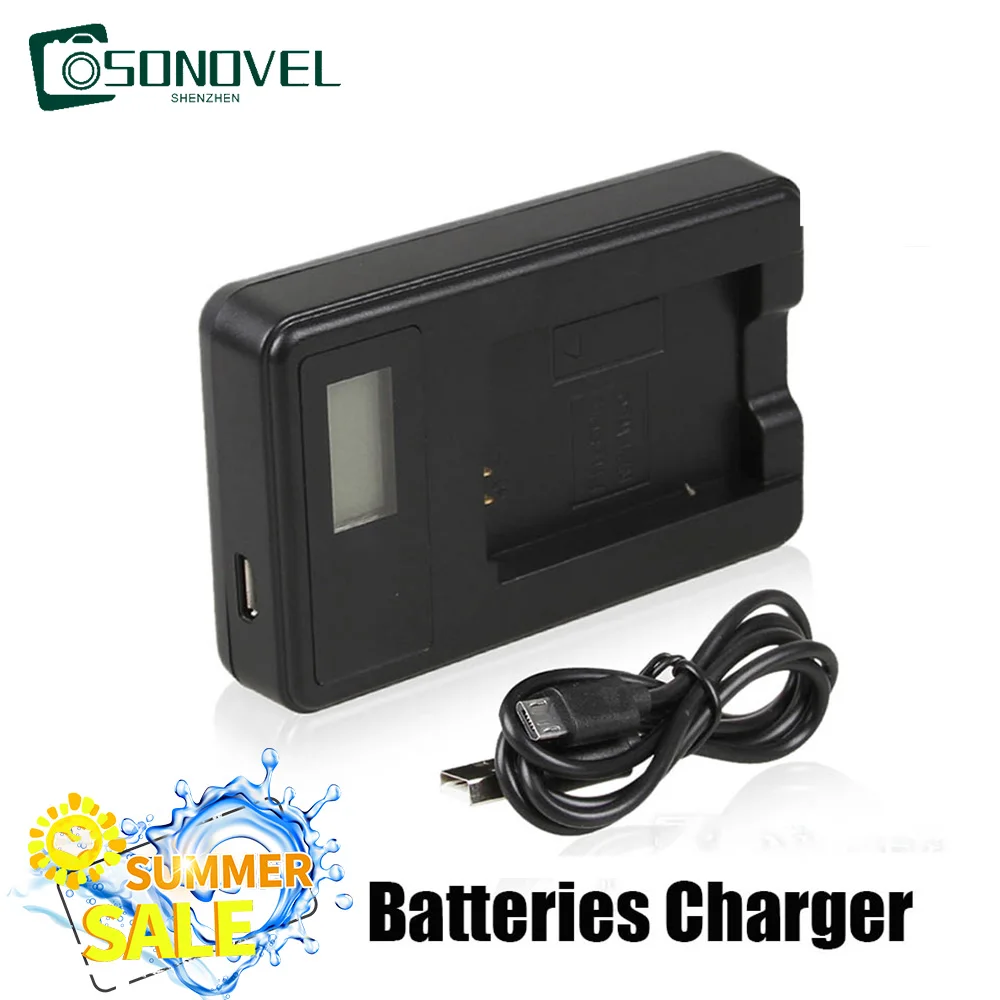 

USB Cable LCD Battery Charger EN-EL14 Recharge For Nikon EN-EL14a D3200 D3100 D5100 D5500 D5200 D5300 P7100 P7700 P7800 MH-24