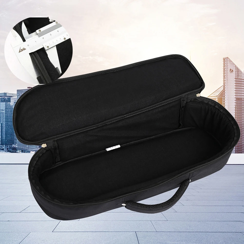 Lightweight Trumpet Bag Approx.57 X 17 X 13cm Backpack Black Oxford Cloth 22.44 X 6.69 X 5.12inch Accessories Soft
Lightweight Trumpet Bag Approx.57 X 17 X 13cm Backpack Black Oxford Cloth 22.44 X 6.69 X 5.12inch Accessories Soft