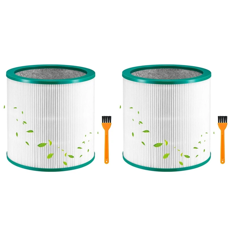 2X Replacement HEPA Filter Compatible For Dyson TP01 TP02 AM11 BP01 Pure Cool Link Tower Air Purifier Accessories
2X Replacement HEPA Filter Compatible For Dyson TP01 TP02 AM11 BP01 Pure Cool Link Tower Air Purifier Accessories