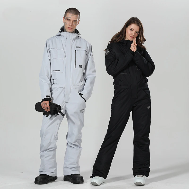 Winter One-Piece Ski Suits Men Women Outdoor Snowboard Jackets Overalls Ski Set Jumpsuits Thickened Warm Windproof Waterproof
Winter One-Piece Ski Suits Men Women Outdoor Snowboard Jackets Overalls Ski Set Jumpsuits Thickened Warm Windproof Waterproof