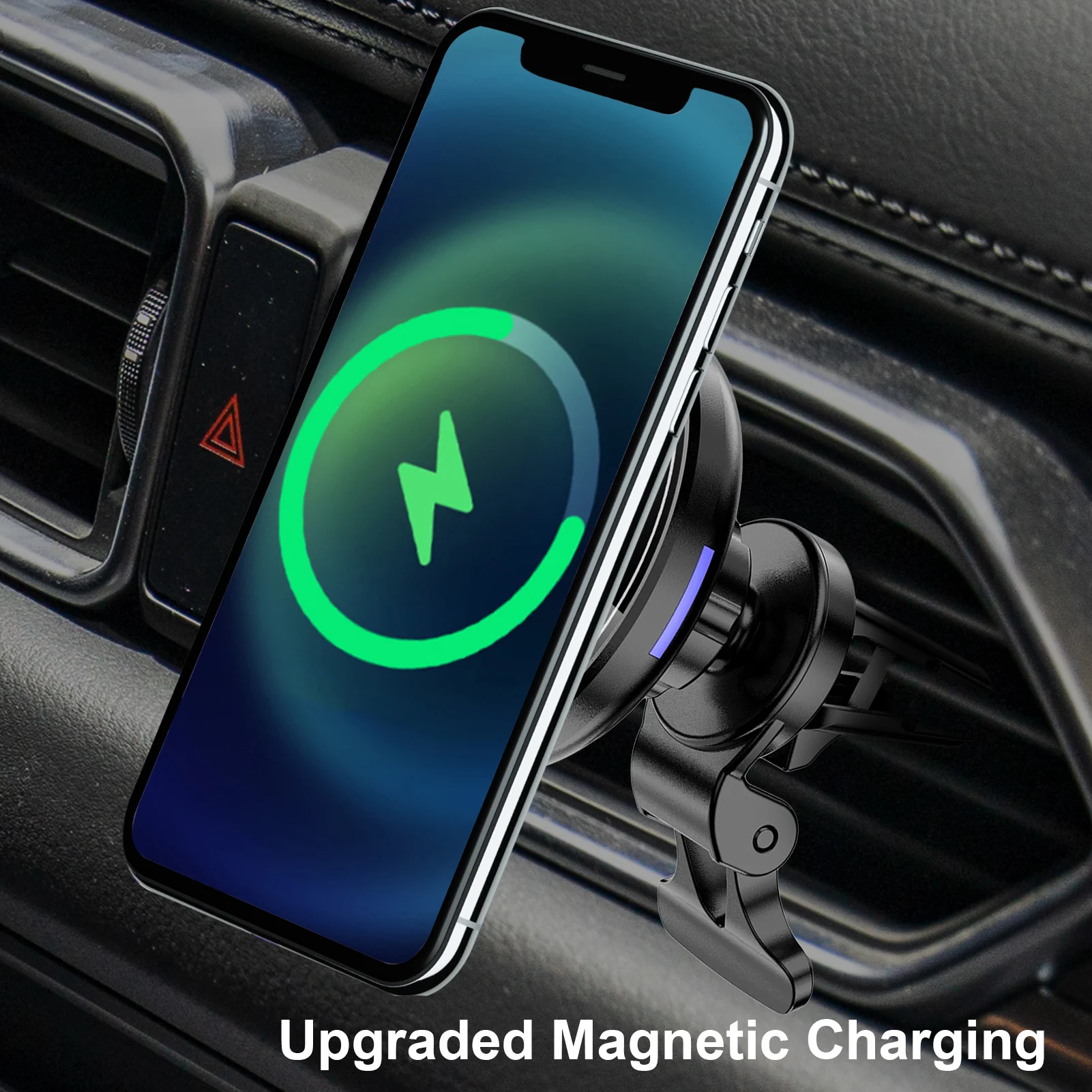 15W Car Magnetic Wireless Charger For Apple 12 With Phone Holder Fast Charging Infared Sensor Auto Mobile Accessories
15W Car Magnetic Wireless Charger For Apple 12 With Phone Holder Fast Charging Infared Sensor Auto Mobile Accessories