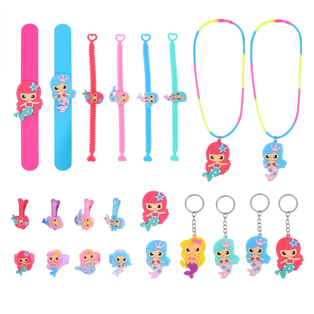 Mermaid Party Bracelet Necklace Girls Kit Accessories Favor Birthday Supplies Pretend Play Wristband Bracelets Animal Girl
Mermaid Party Bracelet Necklace Girls Kit Accessories Favor Birthday Supplies Pretend Play Wristband Bracelets Animal Girl