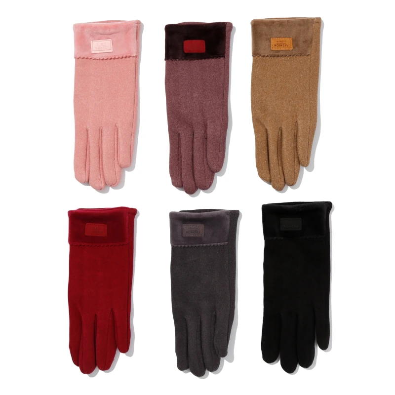 2021 Autumn Winter Touch Screen new Warm Thick Suede Glove For Women Cashmere Full Finger Gloves Female Wool Inside Gloves
2021 Autumn Winter Touch Screen new Warm Thick Suede Glove For Women Cashmere Full Finger Gloves Female Wool Inside Gloves