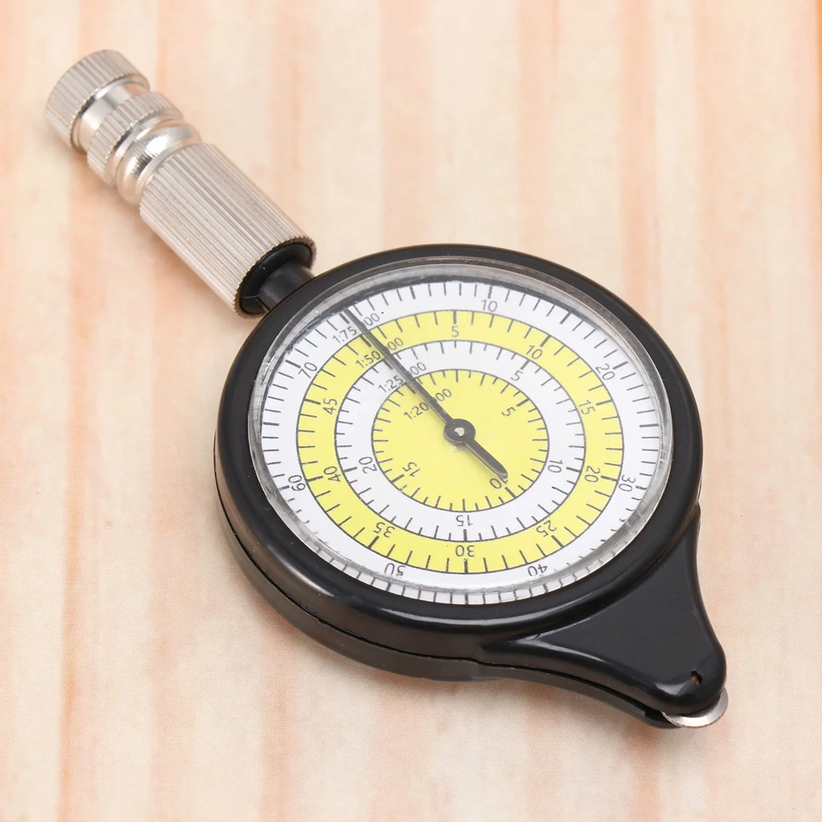 

Map Measurer Mini Outdoor Map Measure Distance Calculator Mapping Tool Metal Measuring Wheel for Field Exploration
