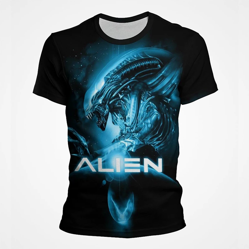 Summer New Alien 3D Print T shirt Men Women Fashion Streetwear Short Sleeve Aliens T-shirt Cool Casual Tee Unisex Tops Clothing
Summer New Alien 3D Print T shirt Men Women Fashion Streetwear Short Sleeve Aliens T-shirt Cool Casual Tee Unisex Tops Clothing