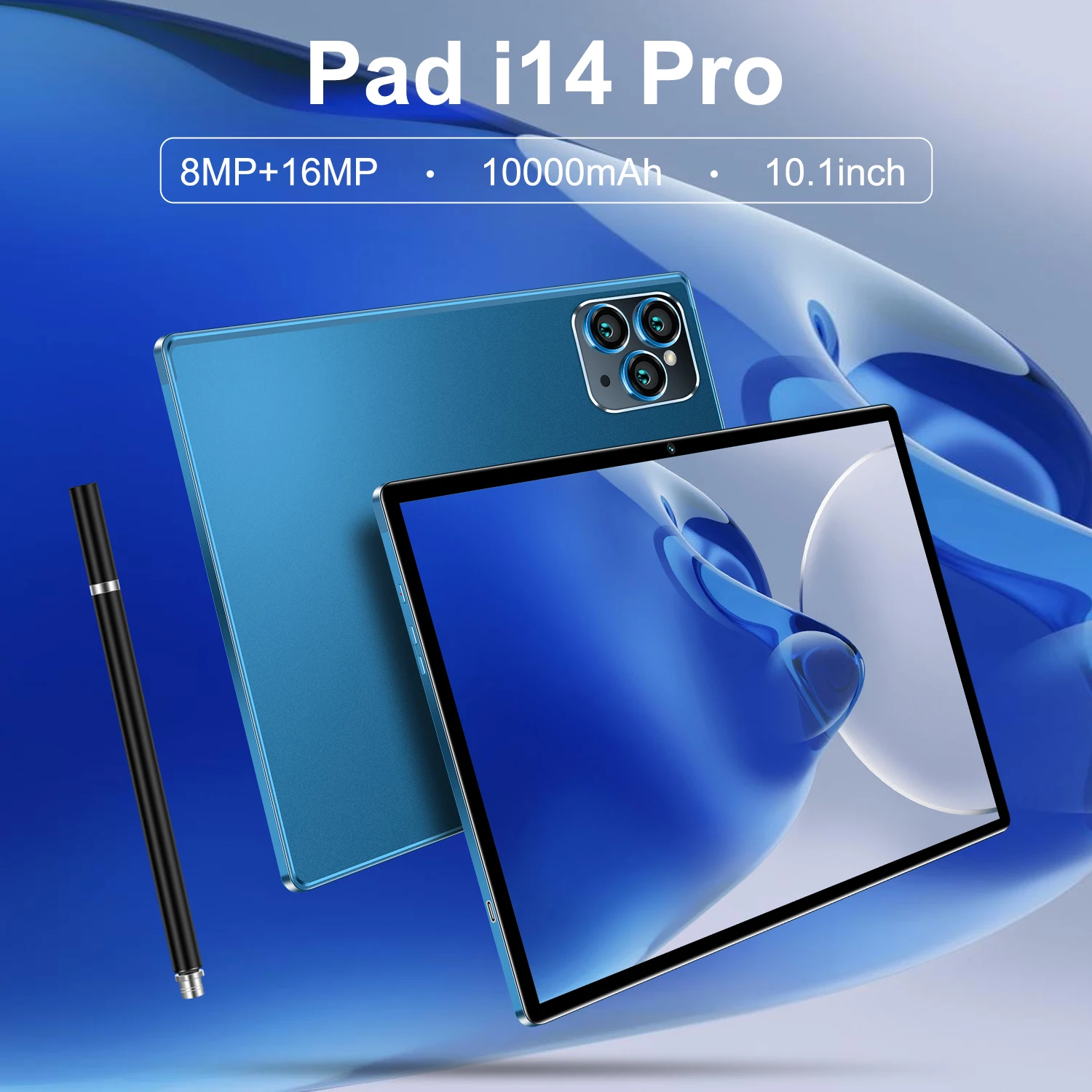 2023 New Pad i14 Pro Tablet PC Android Tablets 5G 10.1 Inch 16G + 512GB Tab Dual Card Wifi Bluetooth Pad Kids for Study Work
2023 New Pad i14 Pro Tablet PC Android Tablets 5G 10.1 Inch 16G + 512GB Tab Dual Card Wifi Bluetooth Pad Kids for Study Work