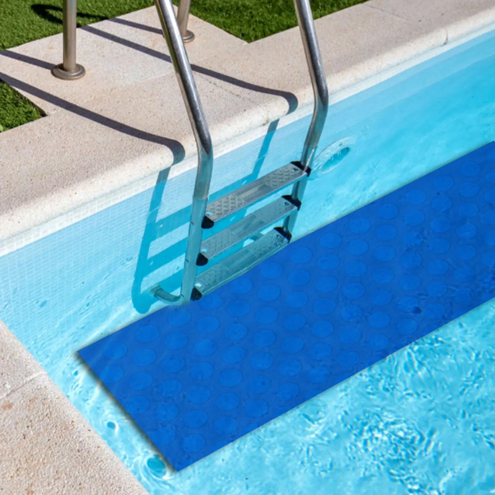 Blue Pool Ladder Mat Pool Step Pad Wear-Resistant Non-Slip Durable Cover Mat for Home Swimming Pool Supplies
Blue Pool Ladder Mat Pool Step Pad Wear-Resistant Non-Slip Durable Cover Mat for Home Swimming Pool Supplies