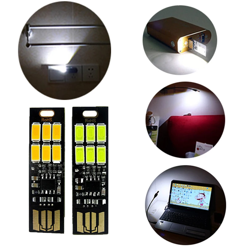 5Pcs Portable Mini 5730 USB LED Light 5V Portable Double Sided USB LED Light Touch Switch Car Interior Reading Warm White Lamp
5Pcs Portable Mini 5730 USB LED Light 5V Portable Double Sided USB LED Light Touch Switch Car Interior Reading Warm White Lamp