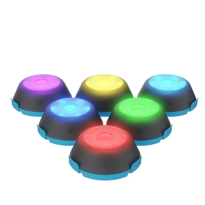 6pcs Reflex Lights and Reaction Training System, Challenging Activities to Improve Speed and Agility - for Athletes 
6pcs Reflex Lights and Reaction Training System, Challenging Activities to Improve Speed and Agility - for Athletes