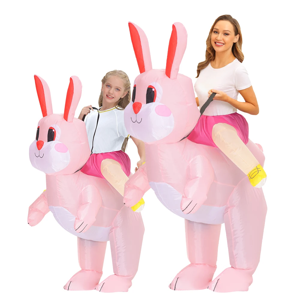 New Adult Kids Bunny Rabbit Inflatable Costumes Easter Cosplay Costume Halloween Purim Party Role Play Disfraz
New Adult Kids Bunny Rabbit Inflatable Costumes Easter Cosplay Costume Halloween Purim Party Role Play Disfraz