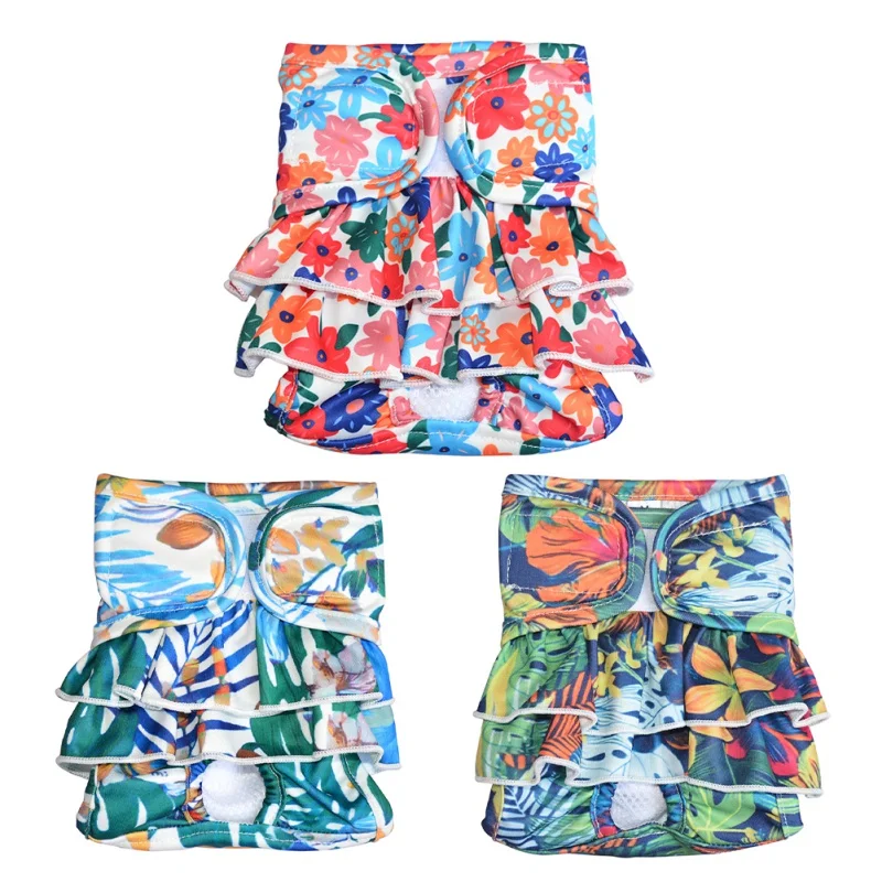 Washable Female Diapers S-XL Female Dog Diapers Super Absorbent Reusable Adjustable Doggy Diapers for Girl Dog in Period Heat
Washable Female Diapers S-XL Female Dog Diapers Super Absorbent Reusable Adjustable Doggy Diapers for Girl Dog in Period Heat
