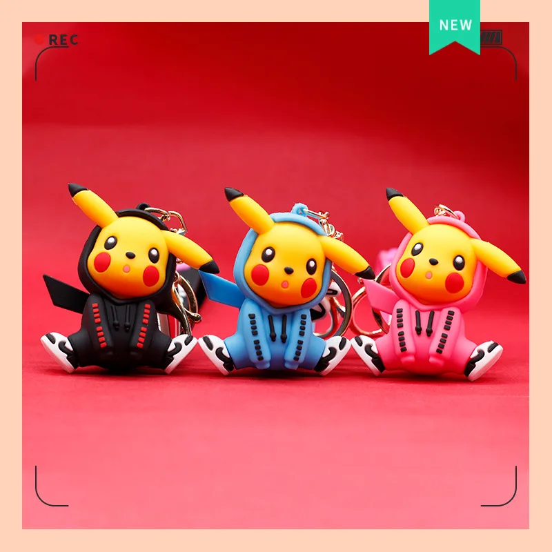 Surprise Baby Sweater Pikachu Keychain Car Accessories Ornaments Cute Cartoon Key Chain Couple Schoolbag
Surprise Baby Sweater Pikachu Keychain Car Accessories Ornaments Cute Cartoon Key Chain Couple Schoolbag