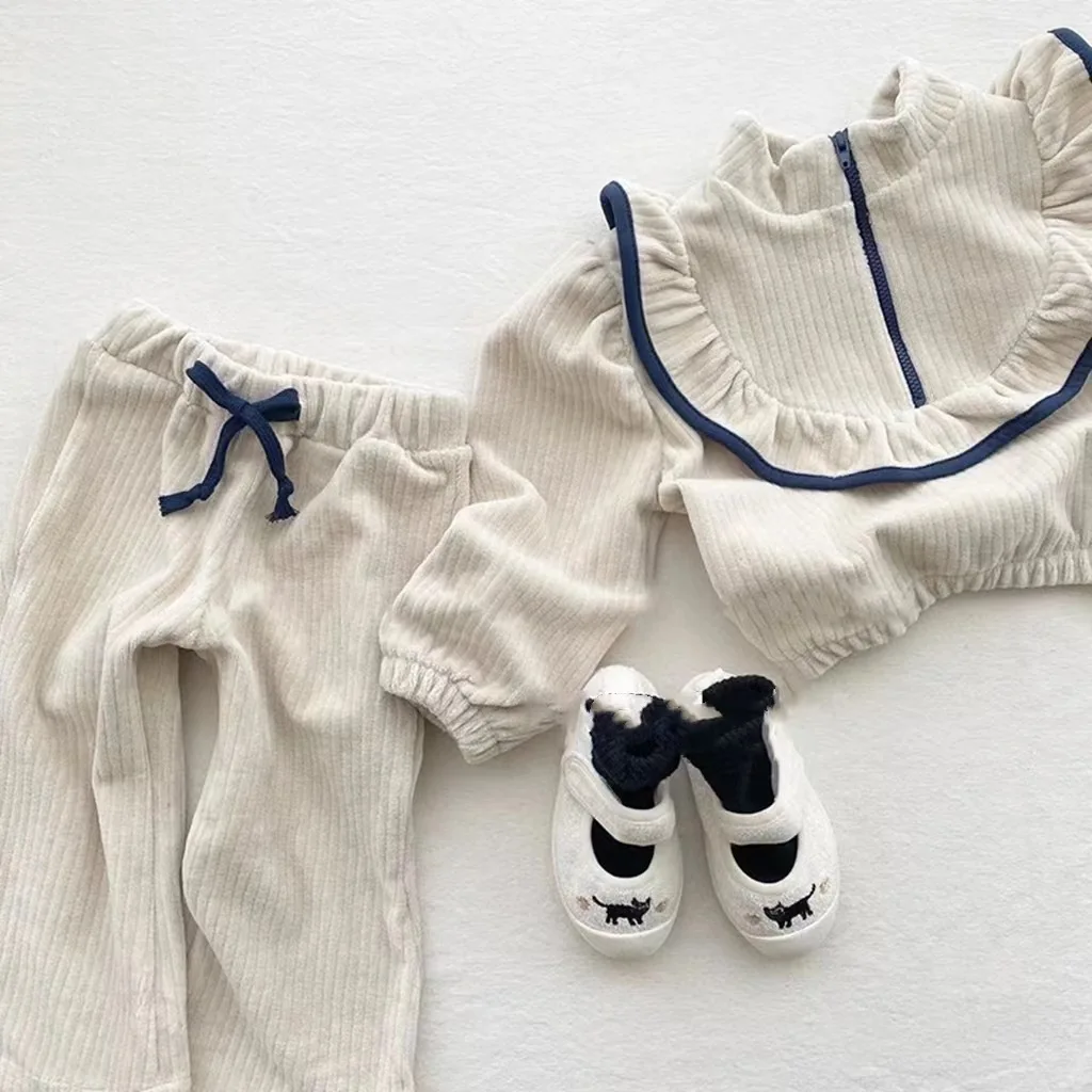 New Autumn Baby Girls Clothes Children Toddler Fashion Costume Kids Tracksuits Ruffle Hoodies Jacket Pants 2Pcs Sets
New Autumn Baby Girls Clothes Children Toddler Fashion Costume Kids Tracksuits Ruffle Hoodies Jacket Pants 2Pcs Sets